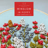 Hand Embroidery Kit - Winslow in Poppy