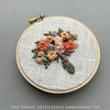 Hand Embroidered Autumn Flower Bouquet by And Other Adventures Embroidery Co