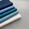 Linen Fabric Bundle - True Blue