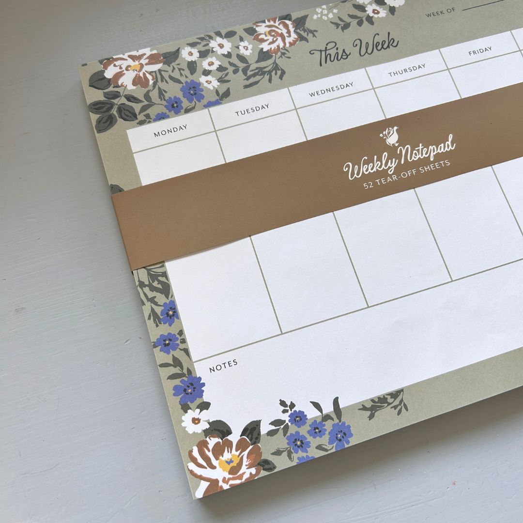 Notes for the Week 52-page notepad