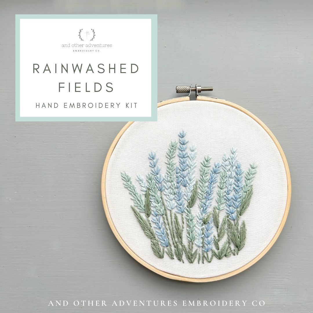Embroidery KIT - Rainwashed Fields