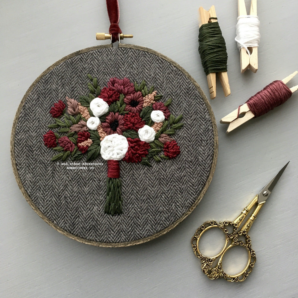 Hand Embroidered Christmas Gift | And Other Adventures Embroidery Co