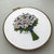 Hand Embroidered Winter Bouquet Hoop | And Other Adventures Embroidery Co