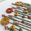 Learn hand embroidery with the Wildwood embroidery kit by And Other Adventures Embroidery Co