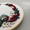 Floral Embroidery Wreath Fiberart Kit | And Other Adventures Embroidery Co