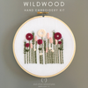 Beginner Hand Embroidery Kit - Wildwood in Pink - And Other Adventures Embroidery Co
