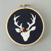 Handmade Christmas Ornament Embroidery by And Other Adventures Embroidery Co