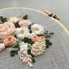 Hand Embroidered Florals Hoop Art | And Other Adventures Embroidery Co