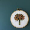 Fall Wildflower Embroidered Bouquet Kit | And Other Adventures Embroidery Co