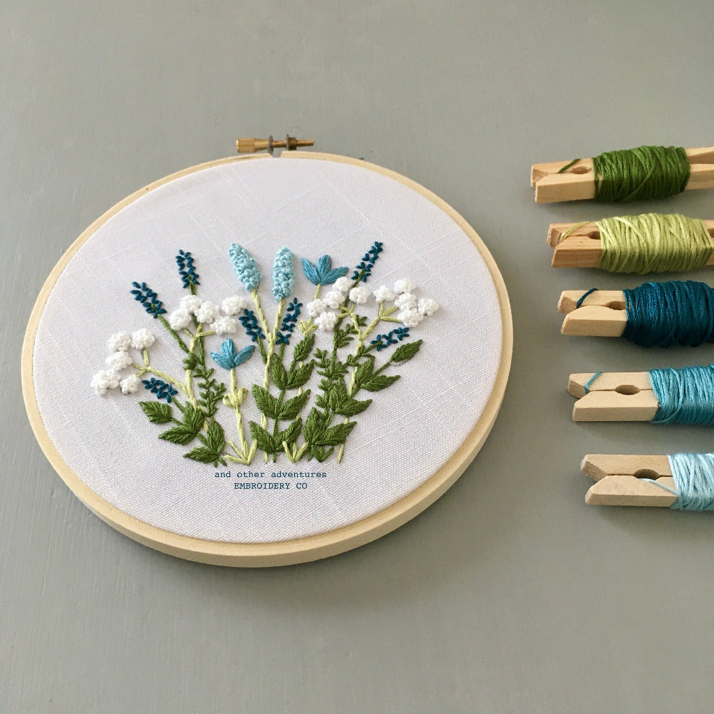 How To Transfer Your Embroidery Pattern - And Other Adventures Embroidery Co