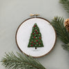 Hand Stitched Christmas Tree Ornament | And Other Adventures Embroidery Co