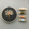 Fall Wildflower Bouquet Embroidery | And Other Adventures Embroidery Co