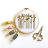 Hand Embroidery Pattern - Original Wildflowers Digital Download