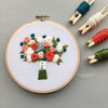 Floral Hand Embroidery Summer Bouquet Pattern by And Other Adventures Embroidery Co