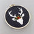 Embroidered Deer Hoop Art Ornament by And Other Adventures Embroidery Co