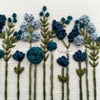 Hand Embroidered Floral Details Closeup | And Other Adventures Embroidery Co