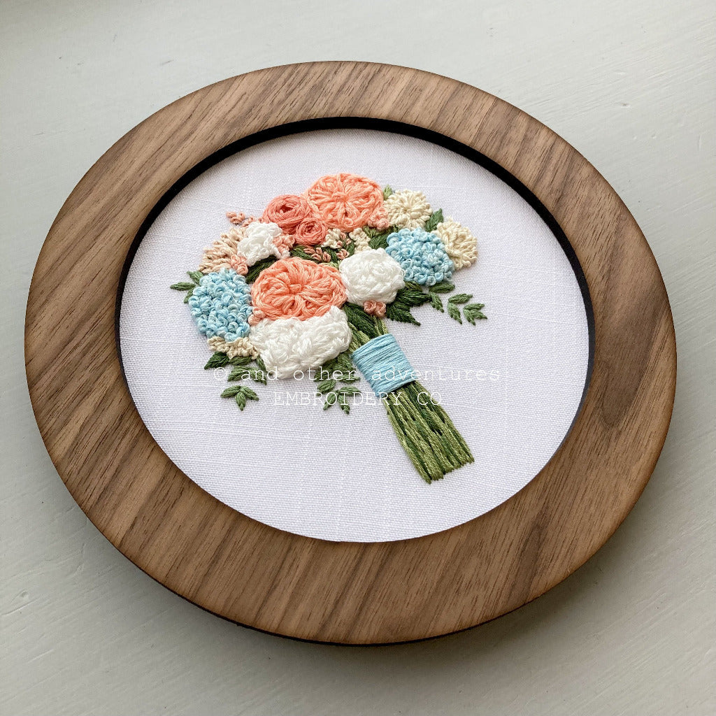 How to Turn Embroidery Hoops into Photo Frames: Tutorial