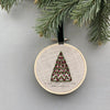 Hand Embroidered Christmas Ornament | And Other Adventures Embroidery Co