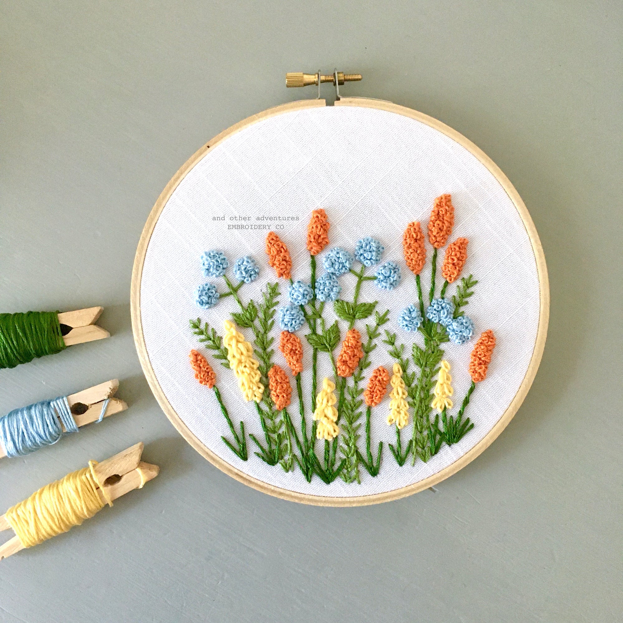 Beginner Hand Embroidery Pattern - Avonlea - Citrus - And Other ...