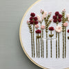 Maroon &amp; Pink Beginner Hand Embroidery Kit by And Other Adventures Embroidery Co