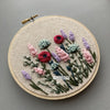 Primavera Floral Hoop Art | And Other Adventures Embroidery Co