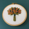 Fall Florals Beginner Embroidery Kit | And Other Adventures Embroidery Co