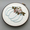 Hand Stitched Fall Pumpkin Hoop Art | And Other Adventures Embroidery Co