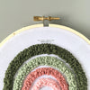 Rainbow Hand Embroidery Hoop Art by And Other Adventures Embroidery Co