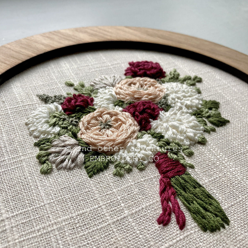 Original Art - Floral Bouquet | And Other Adventures Embroidery Co