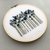 Hand Stitched Wildflowers Embroidery Hoop Art Digital Pattern | And Other Adventures Embroidery Co