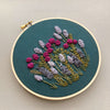 Hand Embroidered Flower Art DIY Kit by And Other Adventures Embroidery Co