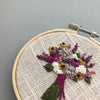 Fall Farmers Market Bouquet Embroidery Hoop by And Other Adventures Embroidery Co