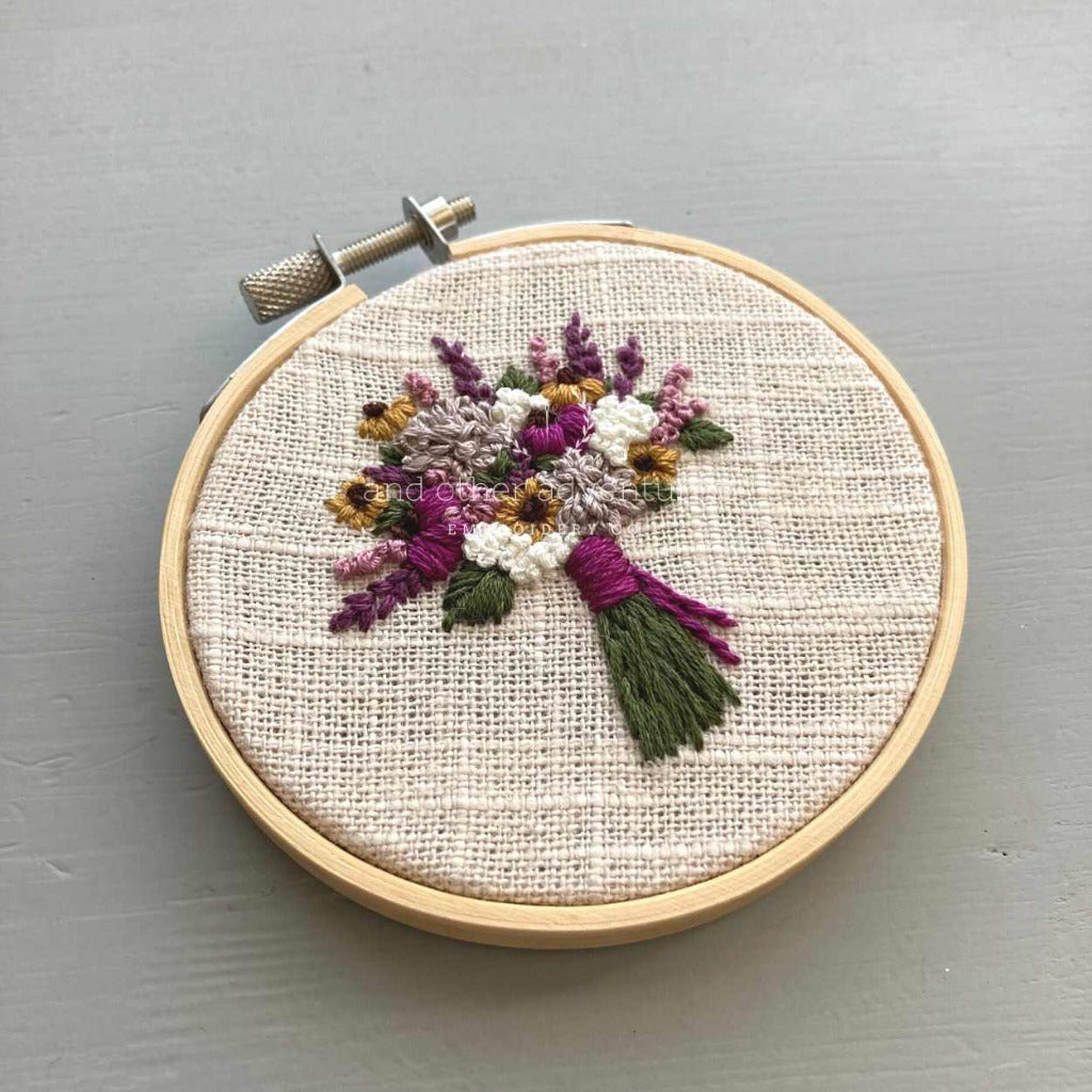 Embroidered Bouquet No. 91