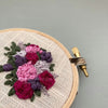 Hand Embroidered Floral Bouquet Design by And Other Adventures Embroidery Co