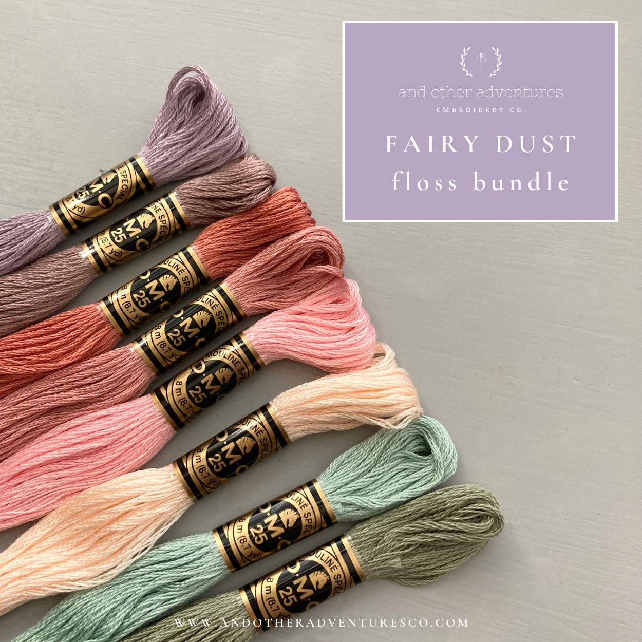 Embroidery Floss Bundle - Fairy Dust - And Other Adventures Embroidery Co