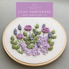 Lilac Hawthorne Hand Embroidery Kit | And Other Adventures Embroidery Co