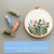 Peach & Sky Blue Hawthorne Hand Embroidery Kit | And Other Adventures Embroidery Co