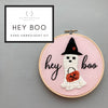 Hey Boo - Spooky and Sweet Halloween Ghost Hand Embroidery Kit by And Other Adventures Embroidery Co