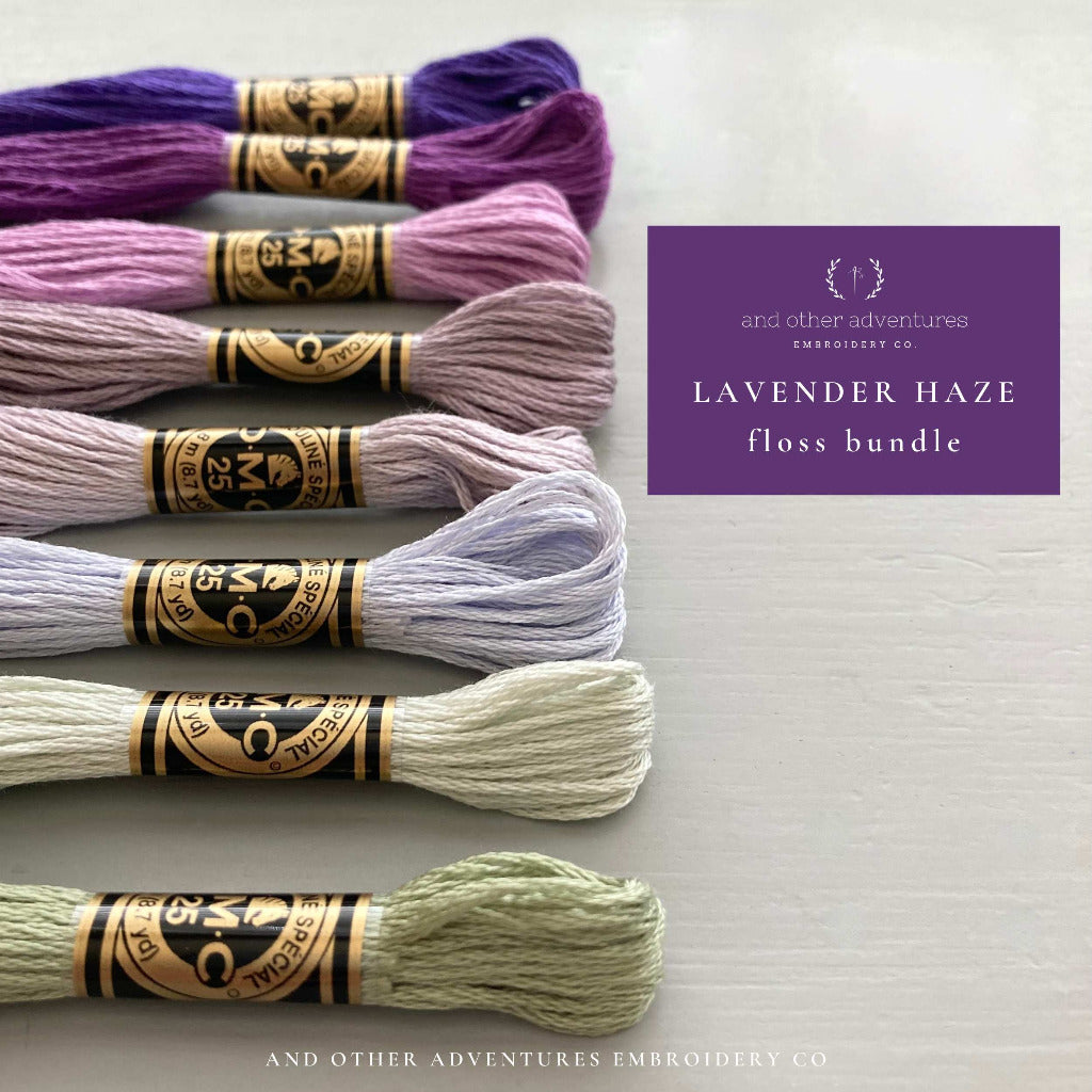 Embroidery Floss Bundle - Lavender Haze - And Other Adventures Embroidery Co
