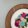 Hand Embroidered Original Floral Art by And Other Adventures Embroidery Co