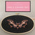 Hand Embroidery Kit  - Pink & Orange Bat