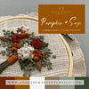 Pumpkin &amp; Sage Embroidery Floss Color Palette | And Other Adventures Embroidery Co
