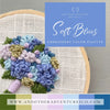 Soft Blues Embroidery Floss Color Palette | And Other Adventures Embroidery Co