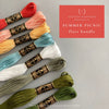 Curated Embroidery Floss Colors for your next Hand Embroidery Project