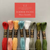 Summer Picnic Embroidery Floss Bundle by And Other Adventures Embroidery Co