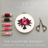 The Valentina Bouquet Hand Embroidery Pattern Digital Download | And Other Adventures Embroidery Co