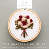 The Anastasia Bouquet Hand Embroidery Pattern Digital Download - And Other Adventures Embroidery Co