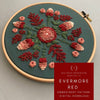 Evermore Red - Hand Embroidery Pattern Digital Download | And Other Adventures Embroidery Co