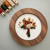 Hand Embroidered Original Artwork Fall Bouquet by And Other Adventures Embroidery Co