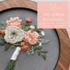 The Gwen Bouquet DIY Embroidery Pattern Digital Download | And Other Adventures Embroidery Co